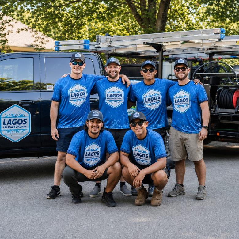 The Lagos Pressure Washing team in Raleigh NC